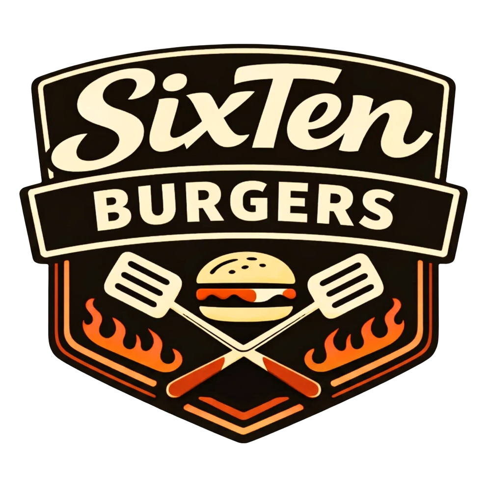 SixTen Burgers logo